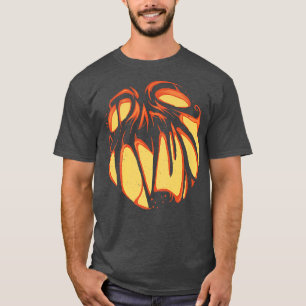 Schijnbare pompoenen in het gezicht t-shirt