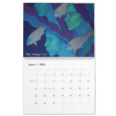 Schijnbare vrouwelijke, beschilderde meisjes fanta kalender (Mar 2026)