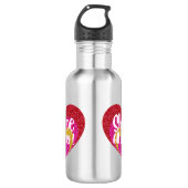 schijndag waterfles  (Voorkant)