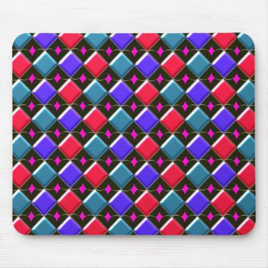 Schijndiamanten Creëer je eigen Mousepad Muismat (Voorkant)