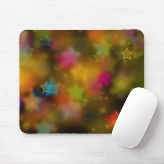 SCHIJNENDE STERREN MUISMAT (Met muis)