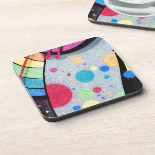 schijngraffiti bier onderzetter (Linkerzijde)