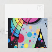 schijngraffiti briefkaart (Voorkant / Achterkant)