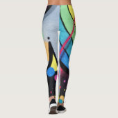 schijngraffiti leggings (Achterkant)