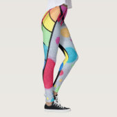 schijngraffiti leggings (Rechts)