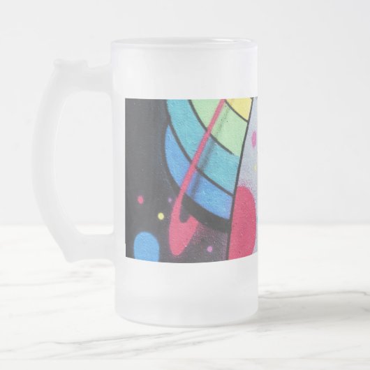schijngraffiti matglas bierpul (Links)