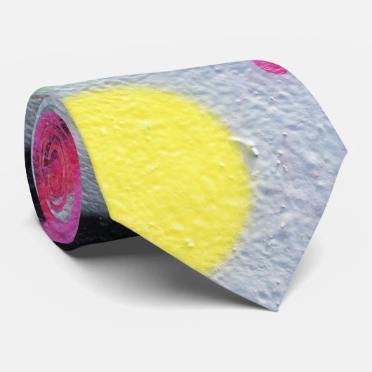 schijngraffiti stropdas (Opgerold)