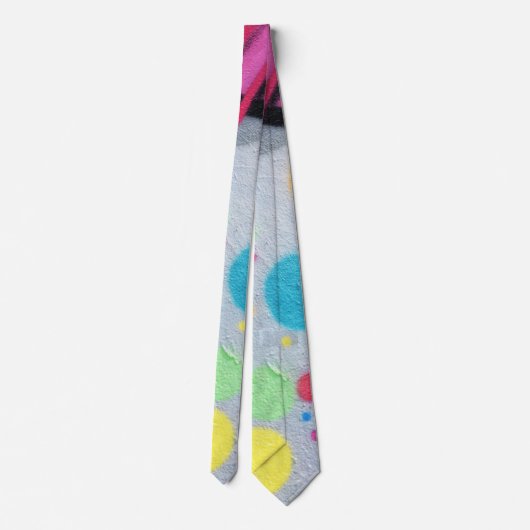 schijngraffiti stropdas (Achterkant)