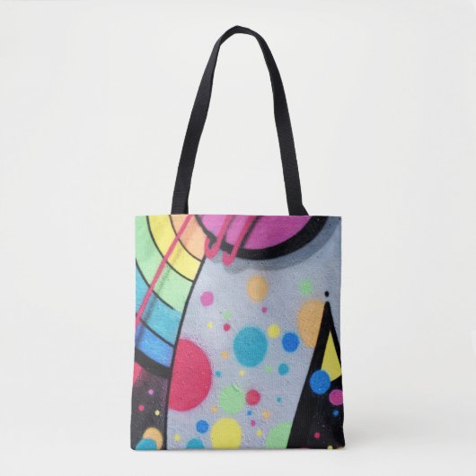 schijngraffiti tote bag (Voorkant)
