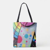 schijngraffiti tote bag (Achterkant)