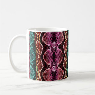 Schijnhuid afdrukken. Snake Pattern. Dierlijke afd Koffiemok