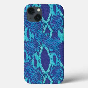 Schijnhuid in blauw ontwerp Case-Mate iPhone case