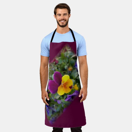 Schijnpannen Schort (Gedragen)