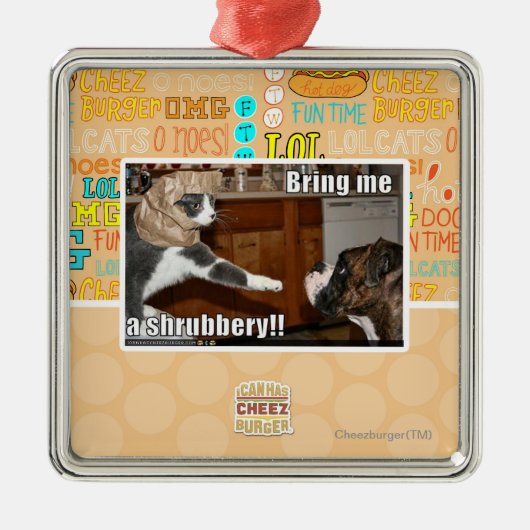 Schijnwerper Metalen Ornament (Voorkant)