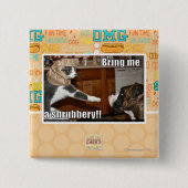 Schijnwerper Vierkante Button 5,1 Cm (Voorkant)