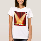 Schijnwerpers Op Het Podium T-shirt (Voorkant)