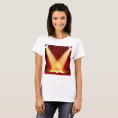 Schijnwerpers Op Het Podium T-shirt (Voorkant volledig)