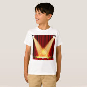Schijnwerpers Op Het Podium T-shirt (Voorkant volledig)