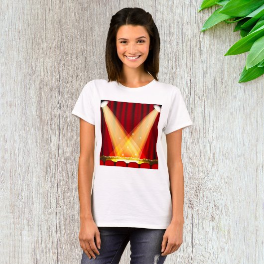 Schijnwerpers Op Het Podium T-shirt