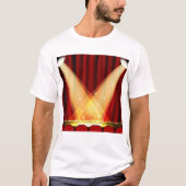 Schijnwerpers Op Het Podium T-shirt (Voorkant)