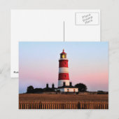 Schijnwerpers van de vuurtoren van Happisburgh Briefkaart (Voorkant / Achterkant)