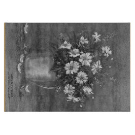 "SCHIJVEN IN BLAUWE PITCHER" SNIJPLANK
