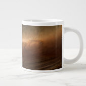 Schijven van planeetvormend materiaal met cirkelen grote koffiekop (Rechts)