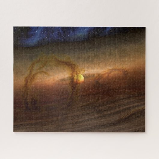 Schijven van planeetvormend materiaal met cirkelen legpuzzel (Horizontaal)