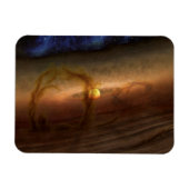 Schijven van planeetvormend materiaal met cirkelen magneet (Horizontaal)