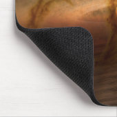 Schijven van planeetvormend materiaal met cirkelen muismat (Hoek)