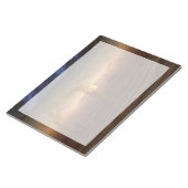 Schijven van planeetvormend materiaal met cirkelen notitieblok (Schuin)