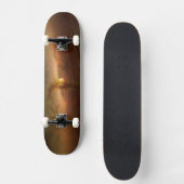 Schijven van planeetvormend materiaal met cirkelen persoonlijk skateboard (Voorkant)