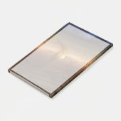 Schijven van planeetvormend materiaal met cirkelen post-it® notes (Schuin)