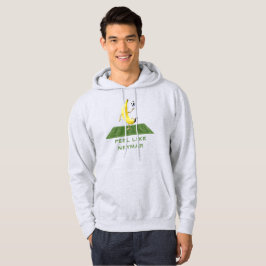 Schil als een Kampioen Grappige Banaan Voetbal Maa Hoodie