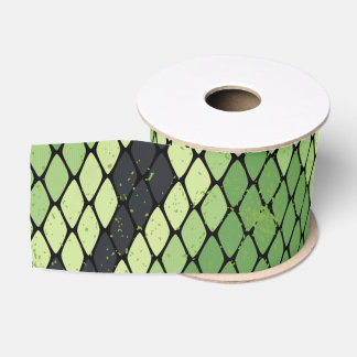 Schil, dierpatroon, woestijnpatroon grosgrain lint