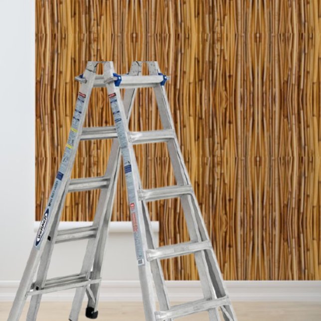 Schil en stick behang Natuurlijke bamboe patroon (Peel and stick wallpaper Natural Bamboo pattern Wallpaper)