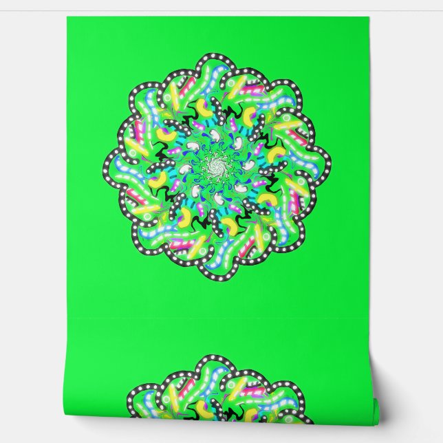 Schil en Stick Wallpaper 11 - LimeAide Behang (Afrollen)