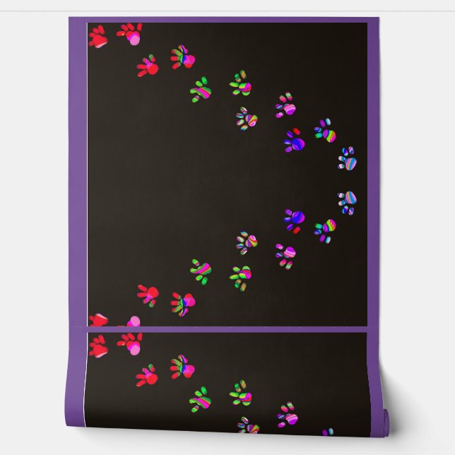 Schil en Stick Wallpaper 18 - Voeten Behang (Afrollen)