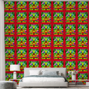 Schil en Stick Wallpaper 27 - Zonneschijn Behang