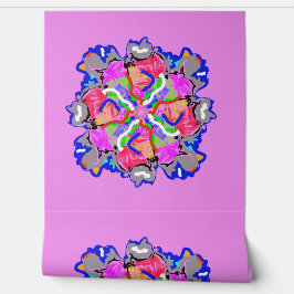 Schil en Stick Wallpaper 8 - Quads Behang