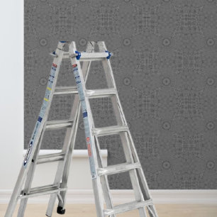 Schil en Stick Wallpaper Grijze cirkels Geometrisc Behang