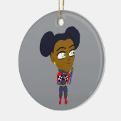 schil keramisch ornament (Links)