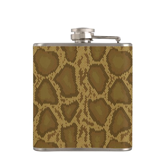 Schil, reptielpatroon heupfles (Achterkant)