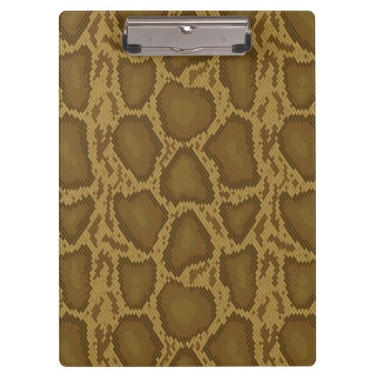 Schil, reptielpatroon klembord (Voorkant)