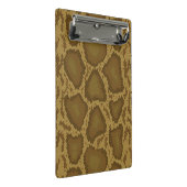 Schil, reptielpatroon mini klembord (Schuin)