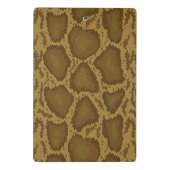 Schil, reptielpatroon mini klembord (Achterkant)