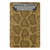 Schil, reptielpatroon mini klembord (Voorkant)