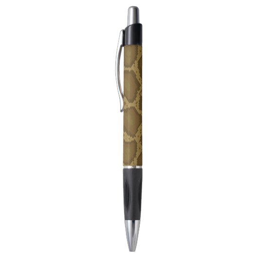 Schil, reptielpatroon pen (Top (Verticaal))