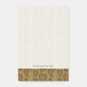 Schil, reptielpatroon post-it® notes (Voorkant)