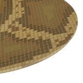 Schil, reptielpatroon snijplank (Hoek)